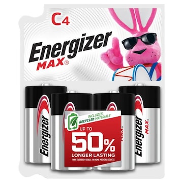 Energizer Max C4 Batteries
