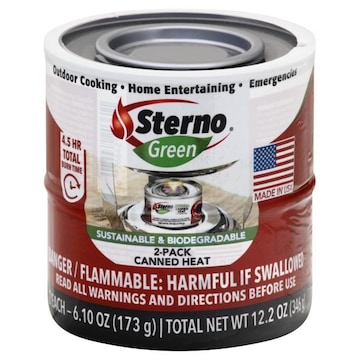 Sterno Green Canned Heat, 2 Pack