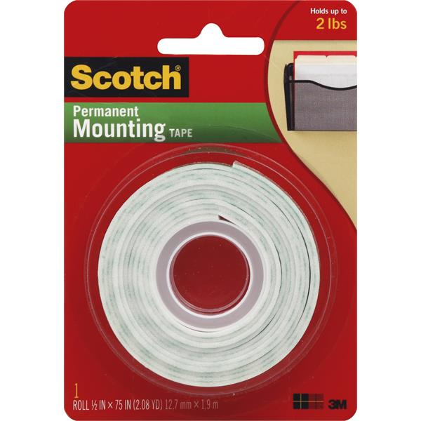 Scotch Tape, Permanent Mounting Publix Super Markets