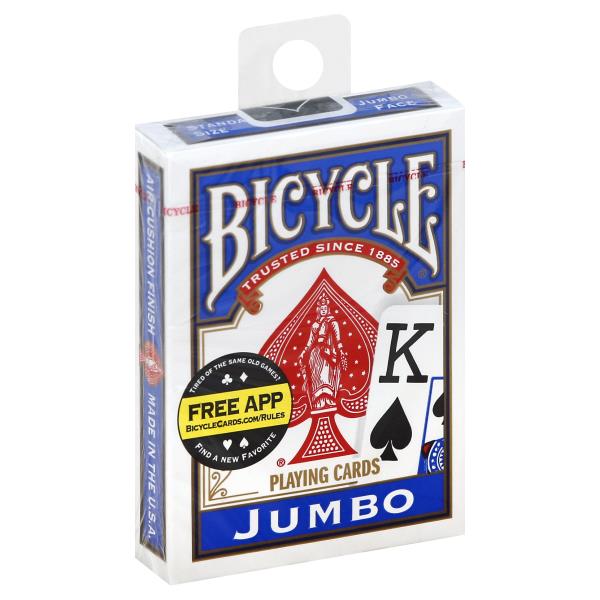 Bicycle Playing Cards, Jumbo Face, Standard Size Publix Super Markets