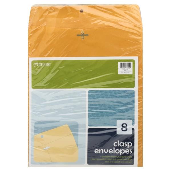 Top Flight Envelopes, Clasp Publix Super Markets