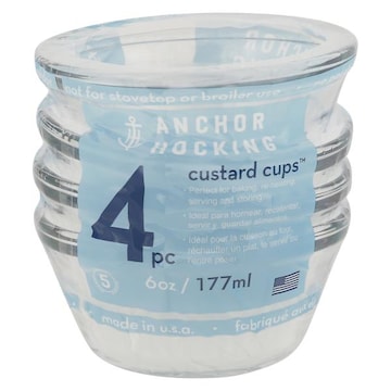 Anchor Hocking Custard Cups, 6 Ounce