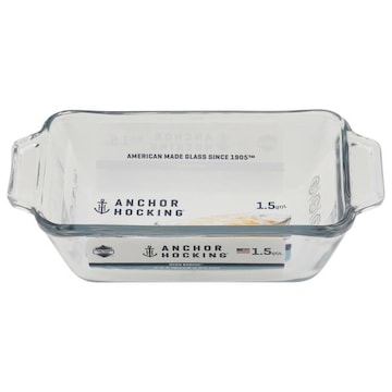 Anchor Hocking Oven Basics Loaf Dish, Tampered Tough