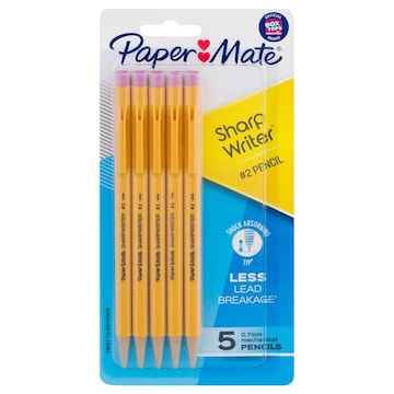 Paper Mate SharpWriter Pencils, Mechanical, No. 2