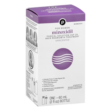 Publix Unscented Minoxidil, Unscented, for Women