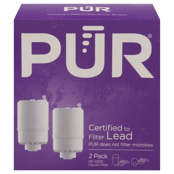 Pur FAUCET FILTER, RF3375, 2 PACK Publix Super Markets
