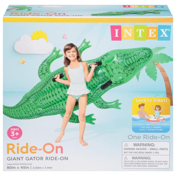 Intex Ride-On, Gator, Ages 3+ Years, Giant | Publix Super Markets