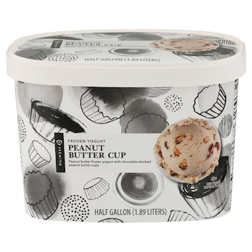 Publix Frozen Yogurt, Peanut Butter Cup