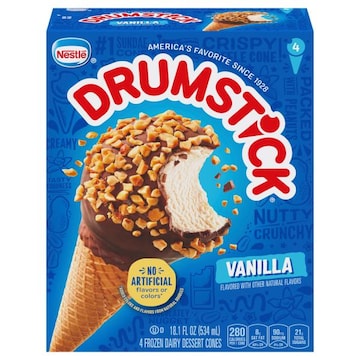 Drumstick Original Vanilla Sundae Cones