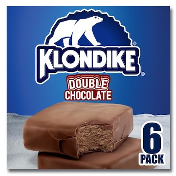 Klondike Frozen Dairy Dessert Bars Double Chocolate
