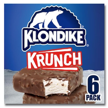 Klondike Frozen Dairy Dessert Bars Krunch