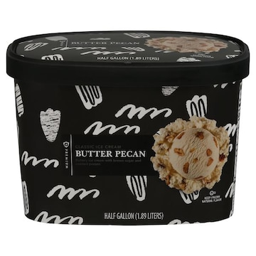 Publix Premium Ice Cream, Classic, Butter Pecan