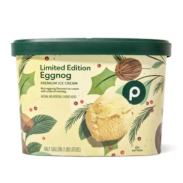 Publix Premium Ice Cream, Eggnog