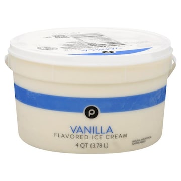 Publix Ice Cream, Vanilla Flavored