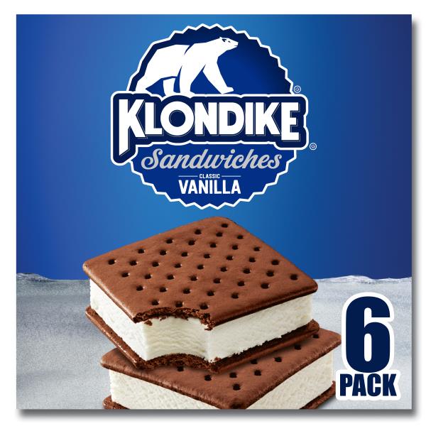 Klondike Ice Cream Sandwich Vanilla Publix Super Markets