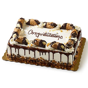 1/4 Sheet Orange Cannoli Supreme