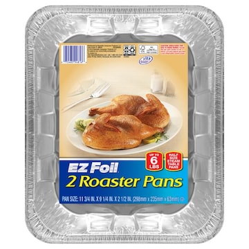 EZ Foil 11-3/4 in. x 9-1/4 in. x 2-1/2 in. Roaster Pans