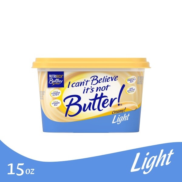 その他 Fat butter 250ml I Can't Believe It's not Butter! NutriRich Light Spread | Publix