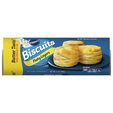 Pillsbury Flaky Layers Butter Tastin' Biscuits