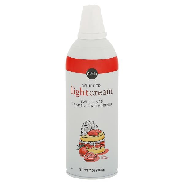 Publix Light Cream, Whipped Publix Super Markets