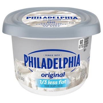 Philadelphia Cream Cheese, Reduced Fat, 1/3 Less Fat, Original