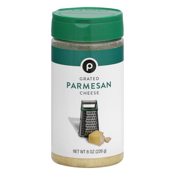 Publix Cheese, Parmesan, Grated Publix Super Markets