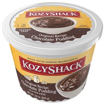 Kozy Shack Chocolate Pudding, Gluten Free, Original Recipe