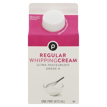 Publix Whipping Cream, Regular