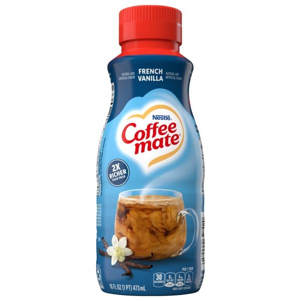 CoffeeMate Creamer, NonDairy, French Vanilla Publix Super Markets