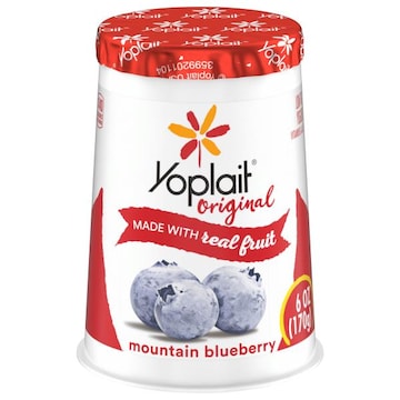 Yoplait Original Yogurt, Low Fat, Mountain Blueberry