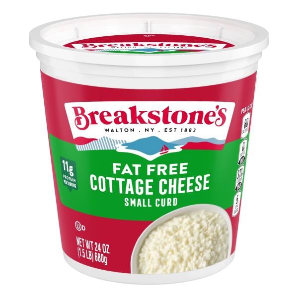 Breakstone's Cottage Cheese, Fat Free, Small Curd Publix Super Markets