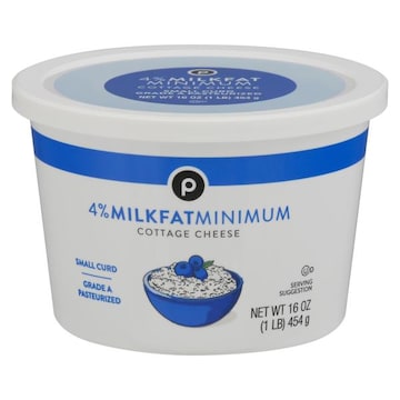 Publix Cottage Cheese, Small Curd, 4% Milkfat Minimum