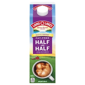 Land O Lakes Fat-Free Rich & Creamy Half and Half