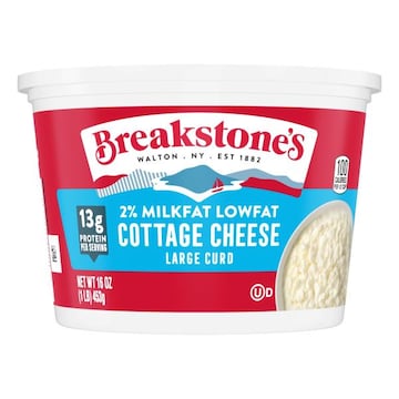 Breakstone's Cottage Cheese, 2% Milkfat, Lowfat, Large Curd