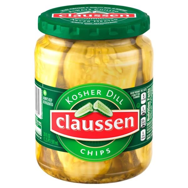 Claussen Kosher Dill Pickle Chips | Publix Super Markets