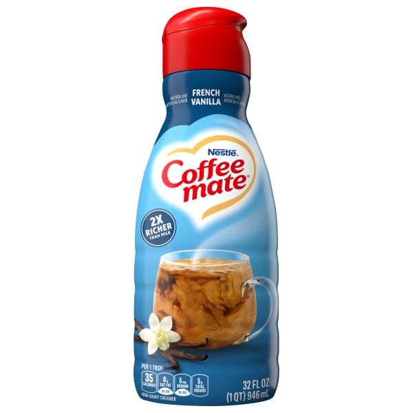 CoffeeMate Creamer, NonDairy, French Vanilla Publix Super Markets