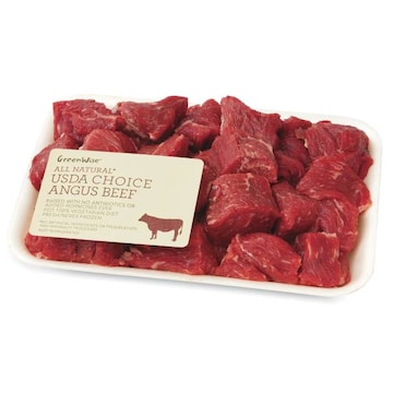 GreenWise Angus Beef for Stew, USDA Choice Beef Raised Without Antibiotics