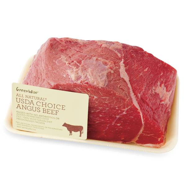 Greenwise Angus Bottom Round Roast Usda Choice Beef Raised Without Antibiotics Publix Super 