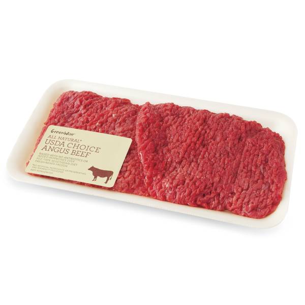 Greenwise Angus Beef Cubed Steak Usda Choice Beef Raised Without Antibiotics Publix Super Markets