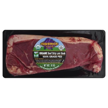 Maverick Ranch Beef Steak, Organic, Strip Loin Steak