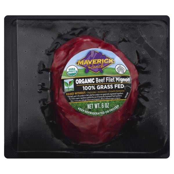 Maverick Ranch Beef, Organic, Filet Mignon Publix Super Markets