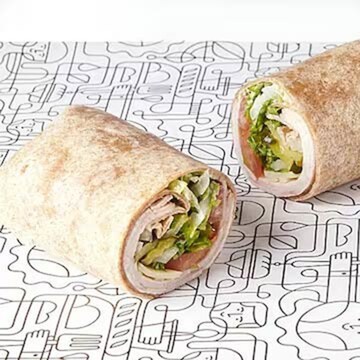 Boar's Head Maple Turkey Hot Wrap