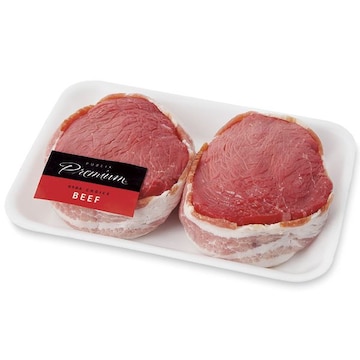 Bacon Wrapped Top Sirloin Fillets Publix, USDA Choice Beef