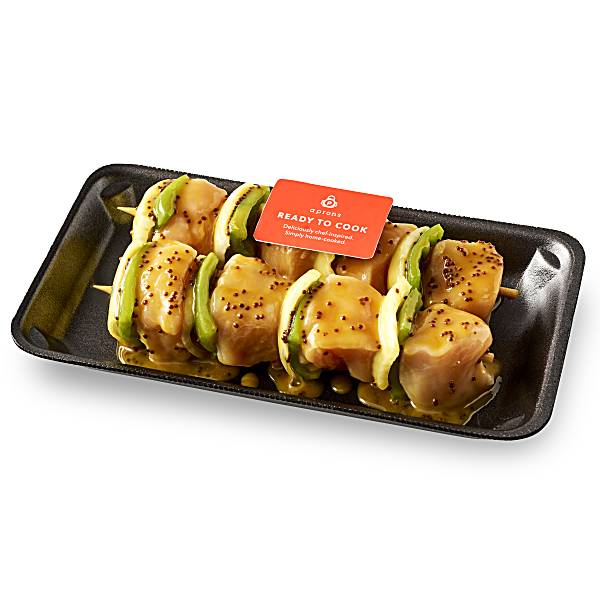 Publix Sweet Mustard, Chicken Kabobs with Vegetables Publix Super Markets