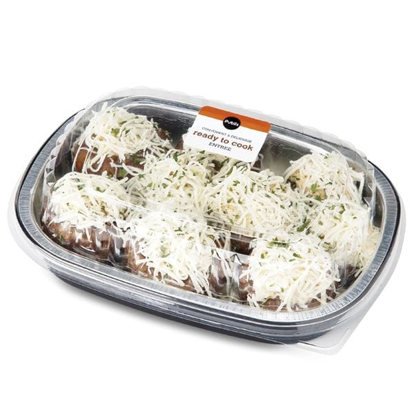 Aprons Crabmeat Stuffed Baby Portabellos, Ready to Cook, Prepared in