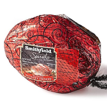 Smithfield Bone in Half Spiral Ham, Glazed