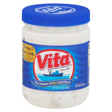 Vita Wild Herring in Real Sour Cream