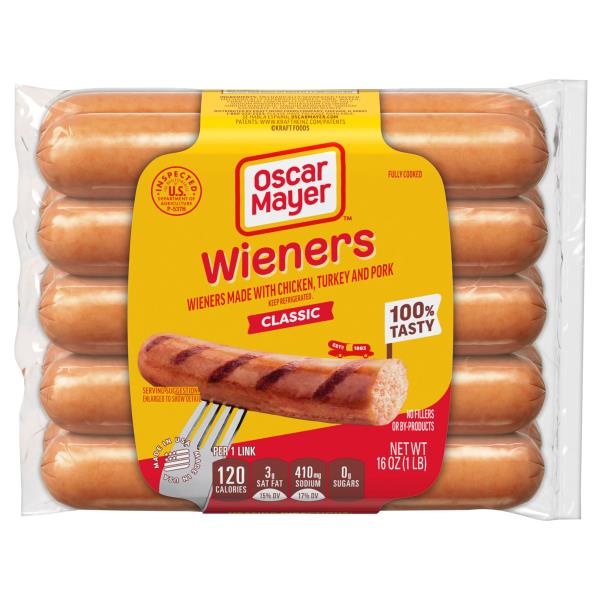 Oscar Mayer Classic Uncured Wieners Hot Dogs Publix Super Markets