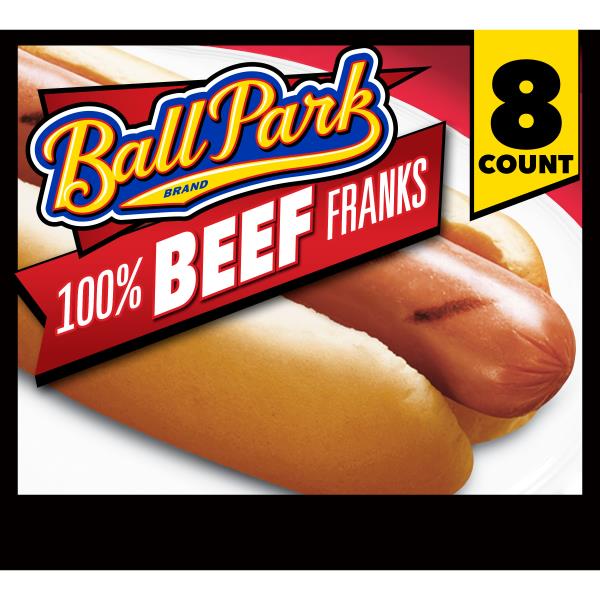 Ball Park Beef Hot Dogs, 8 Count | Publix Super Markets