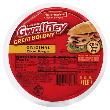 Gwaltney Bologna, Chicken, Original